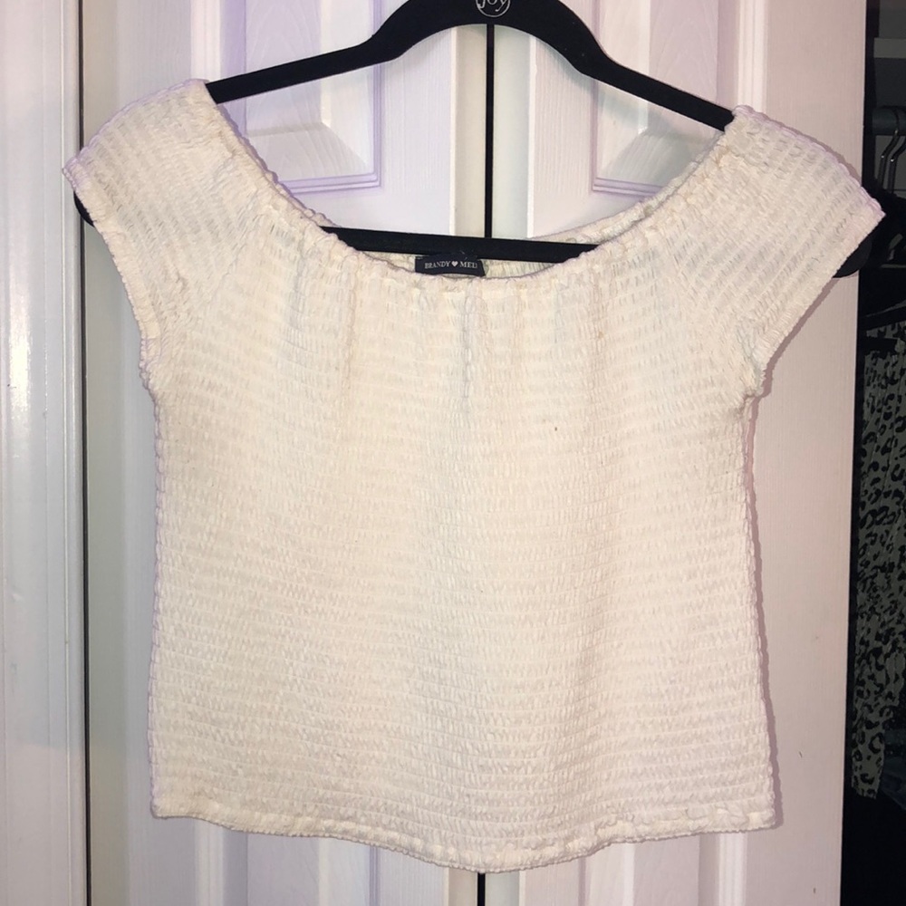 BRANDY MELVILLE SCRUNCH TOP